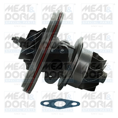 Core assembly, turbocharger